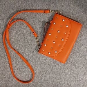 Juicy Coture orange wallet crossbody